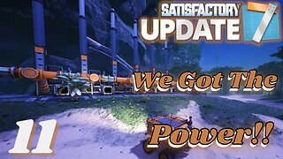 Our First Gun, Power From Coal And A Tractor Means Starter Base Is Done - Satisfactory - 11