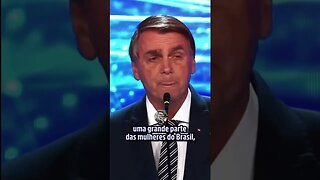 As mulheres amam Bolsonaro porque ele ama a família