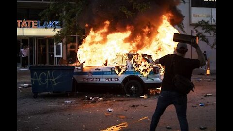 Garland targeted parents; yet fbi and he could not find criminals who burned down police stations during blm riots -Nov. 2021