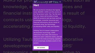 59 Agoras - Currency of Tau Net 💎#shorts #TauNet #TauLanguage