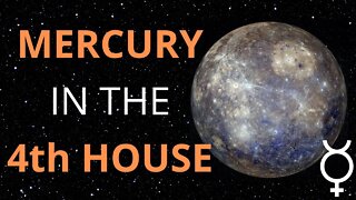 Mercury in the 4th House in Astrology
