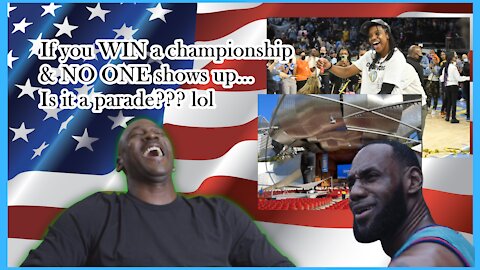 WN...WNBA CHAMPS CELEBRATE!!! &......................NOBODY CARES...OOF