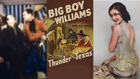 THUNDER OVER TEXAS (1934) Guinn 'Big Boy' Williams, Marion Shilling & Helen Westcott | Western | B&W