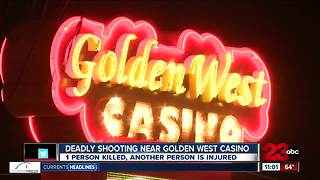 KCSO: One dead, one injured in shooting at Golden West Casino