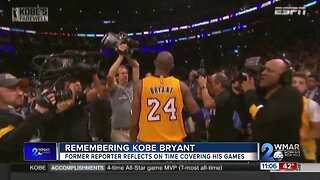Former journalist reflects on time covering Kobe Bryant