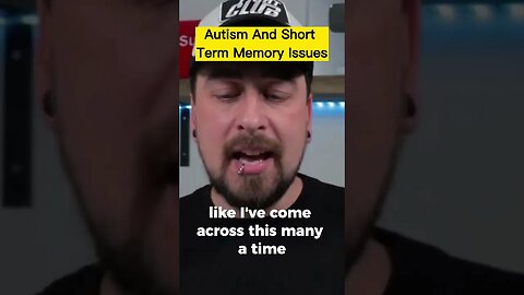 Autism And Short Term Memory Issues @TheAspieWorld #autism #shorts #actuallyautistic