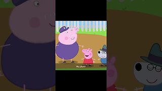 MY FREND PEPPA PIG - Planting SEEDS with GRAND PIG (Part 1) #shorts