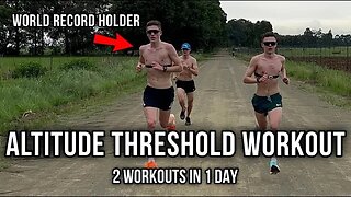 THRESHOLD TRAINING AT ALTITUDE *World Age Group Record Holder*