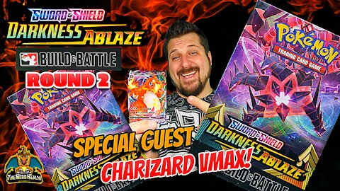 🔥Charizard Pulled!🔥 Darkness Ablaze Build & Battle (Round 2) | Promo Hunting | Pokemon Cards Opening