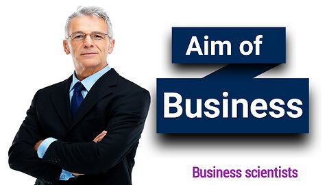 The real aim of business