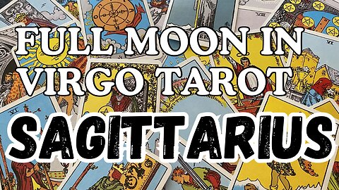 Sagittarius ♐️ - Impostor syndrome! Full Moon 🌕 in Virgo tarot reading #sagittarius #tarotary