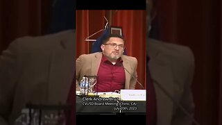 Clerk Andrew Cruz Comment Pt2 - CVUSD Board Meeting (07-20-2023) #shortsfeed #school #politics #news