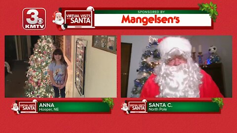 Virtual Santa visit with Anna