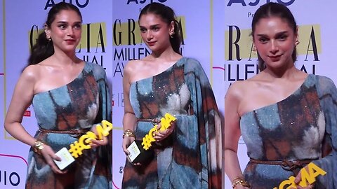 Aditi Rao Hydari Arrives on Redcarpet of Grazia Awards 😍🔥📸