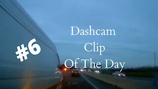 Dashcam Clip Of The Day #6 - World Dashcam - Hit 'n' Run On Uk Motorway
