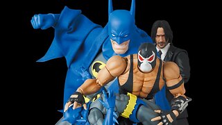 MAFEX John Wick: Chapter 4 KNIGHT CRUSADER BATMAN & BANE Knightfall Ver.