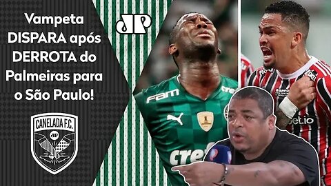 "PO%%@! O que eu APRENDI NA BOLA é que..." Vampeta DISPARA após Palmeiras 0 x 2 São Paulo!