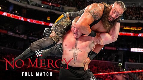 FULL MATCH — Brock Lesnar vs. Braun Strowman: No Mercy 2017