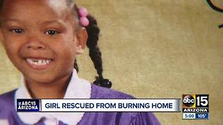 Father of six-year-old girl pulled from burning home speaks to ABC15