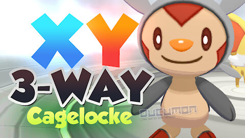 Pokemon XY 3 Way Cagelocke by Team Subbit - 3DS Hack ROM has new forms, new type in cagelocke mode