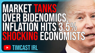 Market TANKS Over Bidenomics, Inflation Hits 3.5% SHOCKING Economists