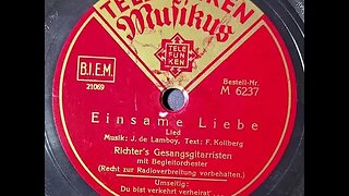 Richter's Gesangsgitarristen – Einsame Liebe