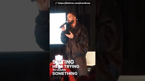 Aubrey “Drake” Graham joined Dave Grutman on stage at FIU to drop words of wisdom on students.
