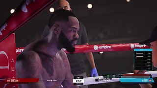 Undisputed Boxing Online Unranked Gameplay Deontay Wilder vs Riddick Bowe - Risky Rich vs JayC