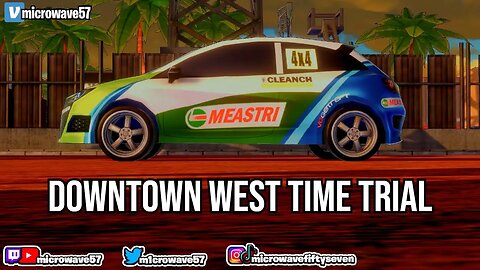 Downtown West Time Trial - Rally Rock 'N Racing