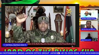 BRGIE Prime Minister of Biafra Press Briefing on Gabon 31.8.2023 8/31/2023