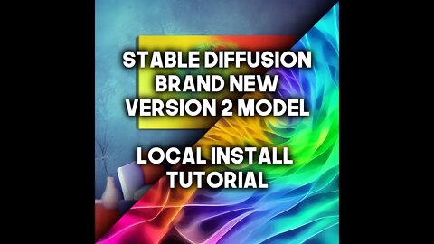 BRAND NEW Stable Diffusion 2 Model | Local Installation | Tutorial | Manual Command Line Prompting