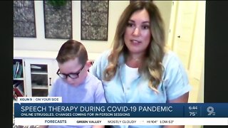 Tucson family dealing with changes to speech therapy during social distancing