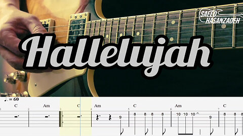 "Hallelujah" with: Chords, Tab, Lyrics