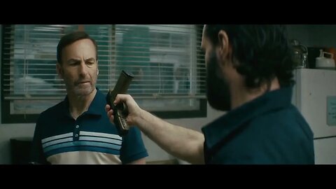 Nobody 2021 Bob Odenkirk | Brother in law gives Hutch a pistol for protection