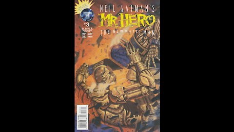 Neil Gaiman's Mr. Hero - The Newmatic Man -- Issue 3 (1995, Tekno Comix) Review