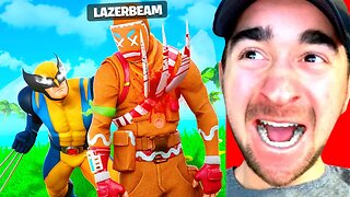 Streamers Getting DESTROYED By Wolverine Boss! (Fortnite)