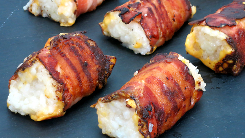 How to make bacon cheese rolls
