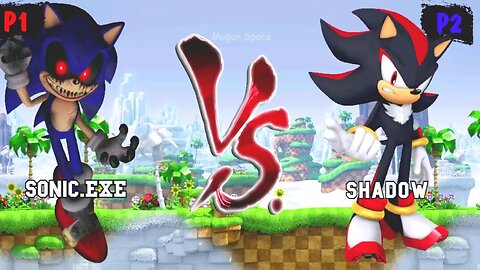 2 Sonic exe VS 3 Shadow I Sonic Mugen