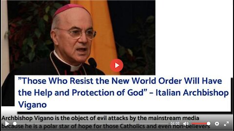 ”Those Who Resist the New World Order Will Have the Help and Protection of God”