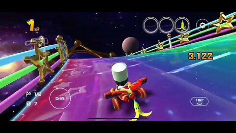 Mario Kart Tour - Wii Rainbow Road R Gameplay