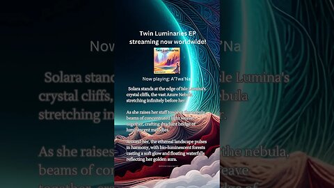 Twin Luminaries EP streaming now! #electronicmusic