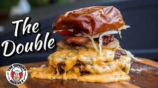 Double Cheeseburger on the Blackstone Griddle