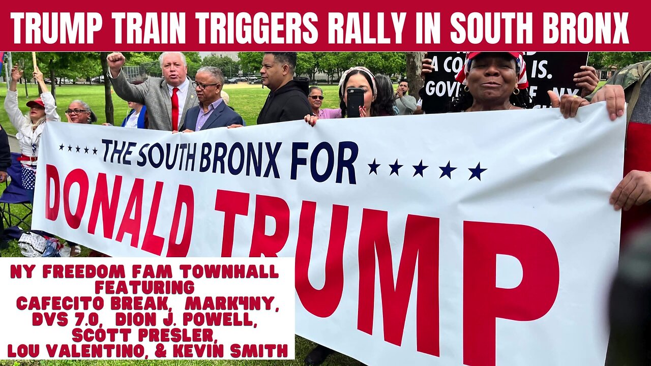 Trump Train Triggers Rally In Bronx This Thurs - Featuring NY Freedom ...