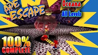 Ape Escape: Oceana [All Levels] - 100% Complete (with commentary) PS1