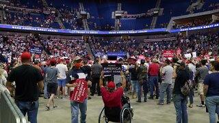 Trump Campaign Blames Protesters, Media For Modest Crowd In Tulsa