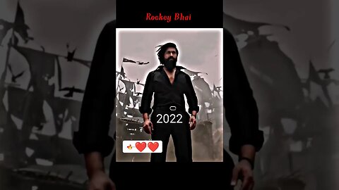 Evolution of Rockey Bhai (yash) #rockybhai #viral #yash #kgf #shorts