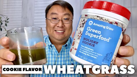 Amazing Grass Green Superfood Wheatgrass Cookie Flavored Drink Mix Review