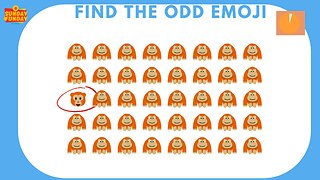 Find the Odd Emoji Out! Test your skills.