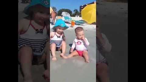 Funny Baby Videos playing # Short