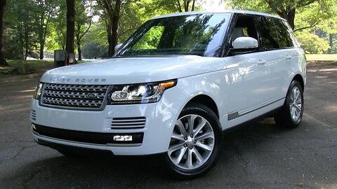 2015 Range Rover HSE Start Up, Road Test, and In Depth Review